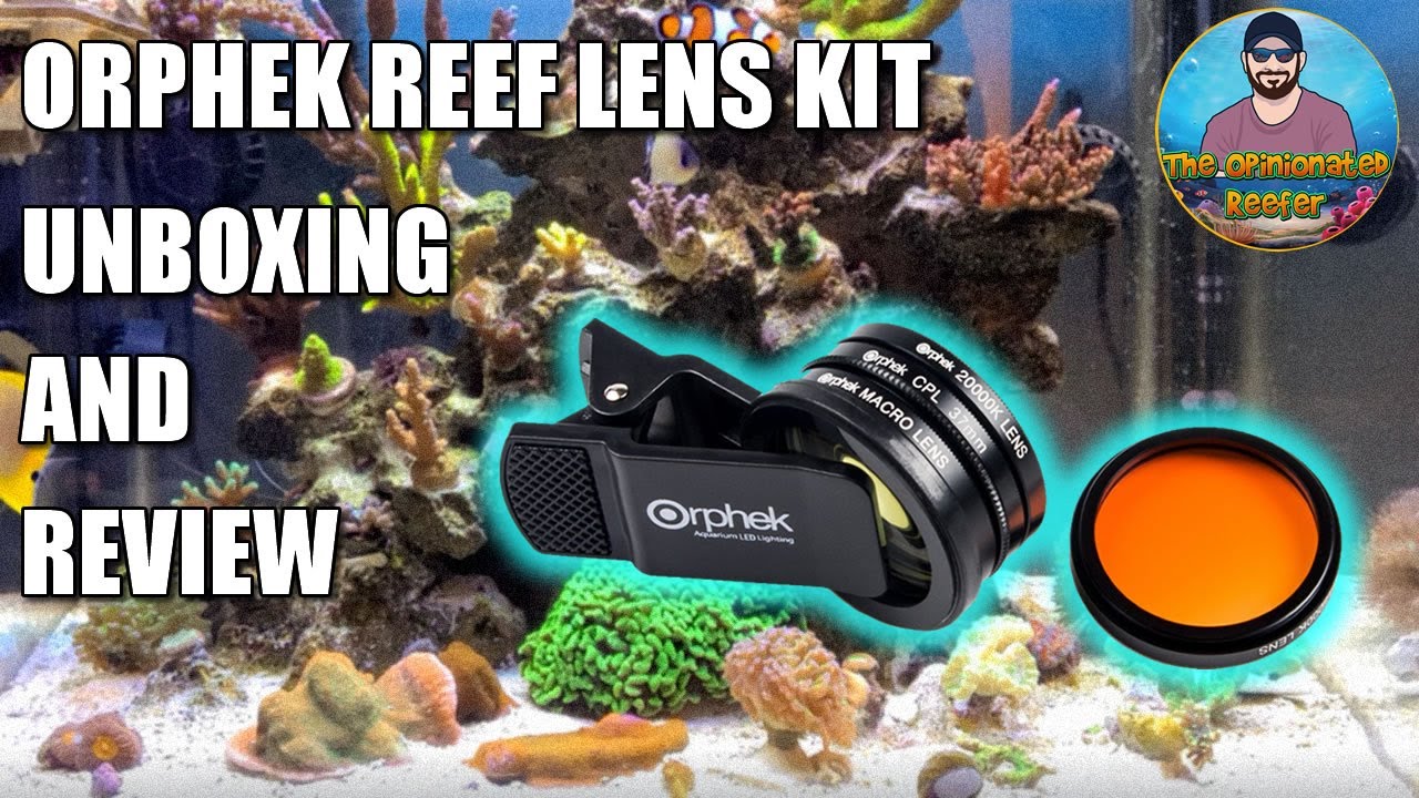 Orphek Reef Lens Kit Unboxing and Review YouTube