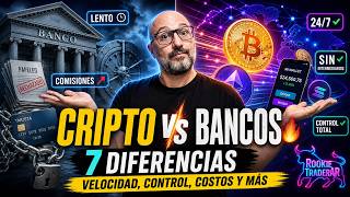 Criptomonedas vs Bancos: Las Diferencias 🔥