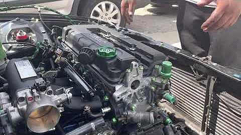 B18 with b16 head tear down for inspection