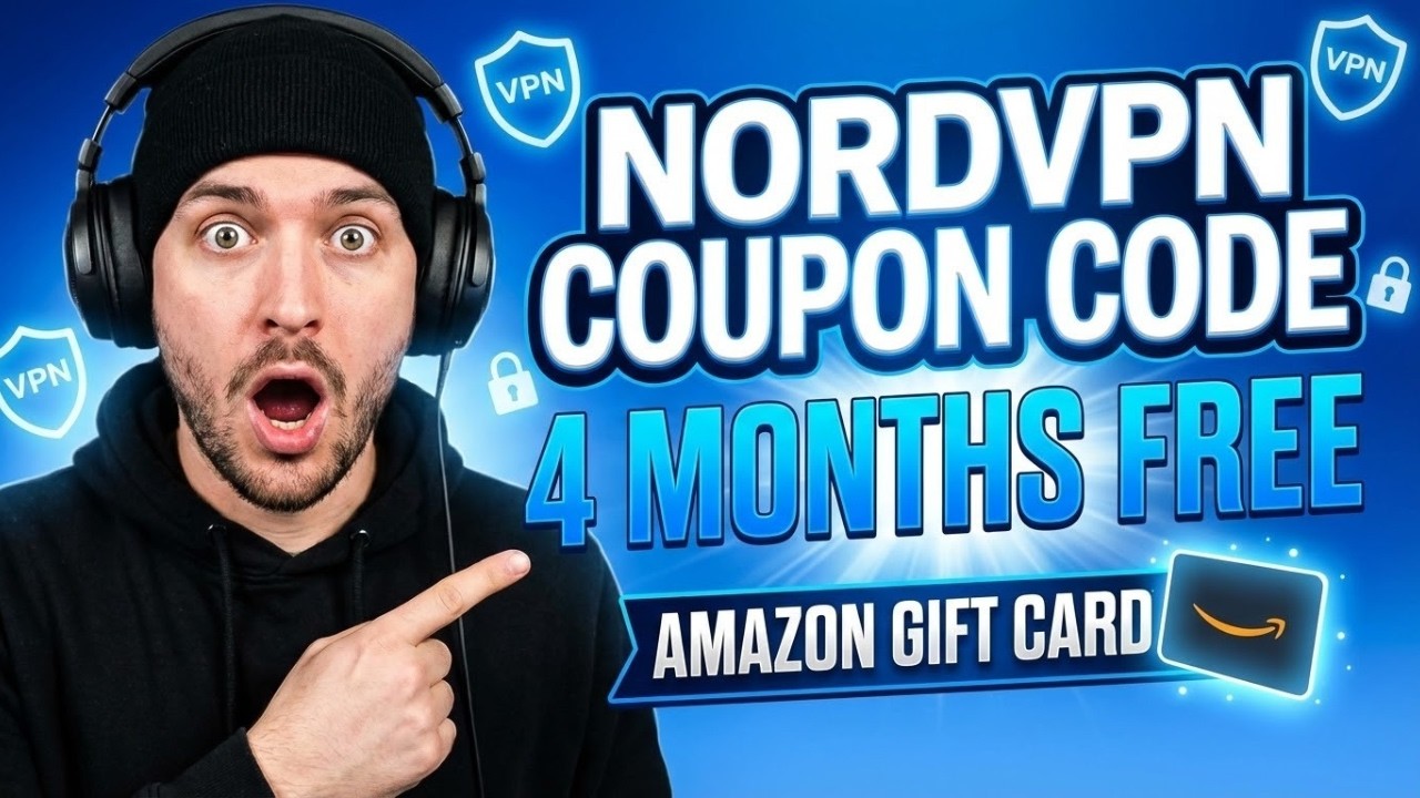 NordVPN coupon code in 2026 | Extra Bonus Free Amazon Gift Card