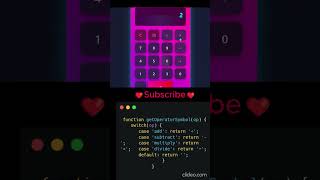 Futuristic Animated Calculator UI using HTML, CSS & JavaScript