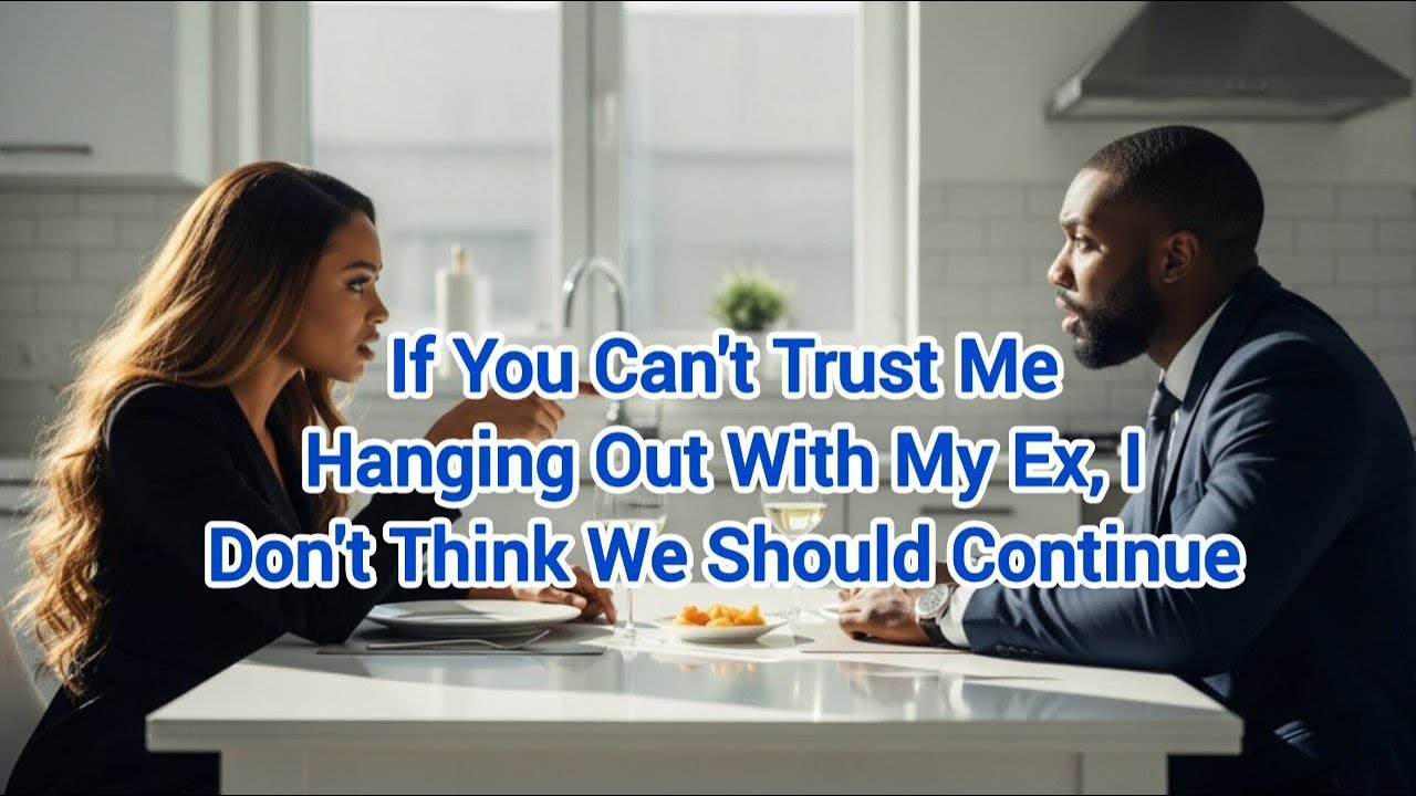 My Wife Said "If You Can't Trust Me Hanging Out With My Ex What else Can You Trust Me With, Maybe...
