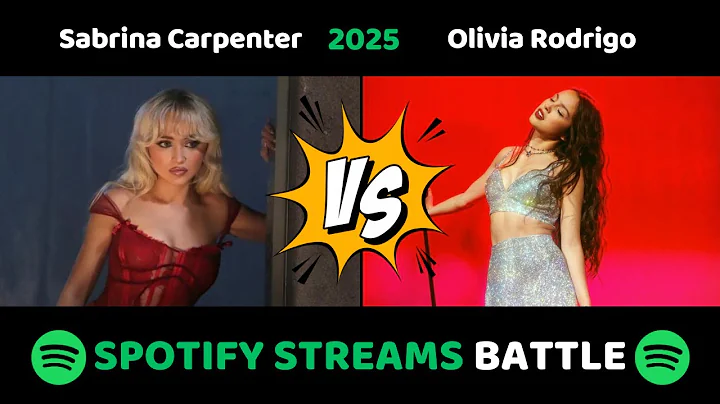 Sabrina Carpenter vs Olivia Rodrigo | TOP 100 Spotify 2025