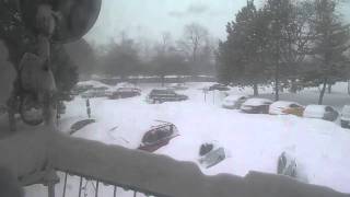 Chicago Blizzard 2011 (Northwest suburbs) - long version