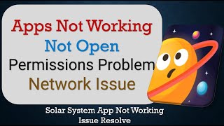 How To Fix Solar system App not working | Not Open | Space Issue | Network & Permissions Issue screenshot 3