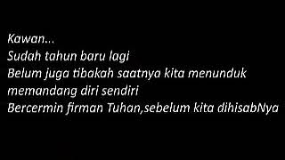 Selamat Tahun Baru Kawan. Cipt : KH Musthofa Bisri (Gus Mus)