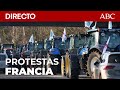  directo  los agricultores franceses forman barricadas en las carreteras cercanas a pars