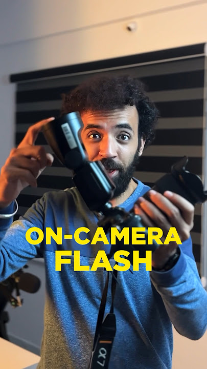 How I use On-camera flash to get 3 different lighting!? #lighting #flash #photography #studio #tips