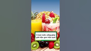 5 loại nước uống giúp giải độc gan hiệu quả | Dược Tuệ Linh #shorts