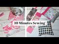 Last minute Christmas Gift Ideas!!! Super Easy Sewing Projects For Beginners | Use Fabric Scraps