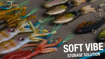 SOFT VIBE Storage Box | HOW TO STORE TPE fishing lures -  Squidtrex & Vertrex Soft Vibes