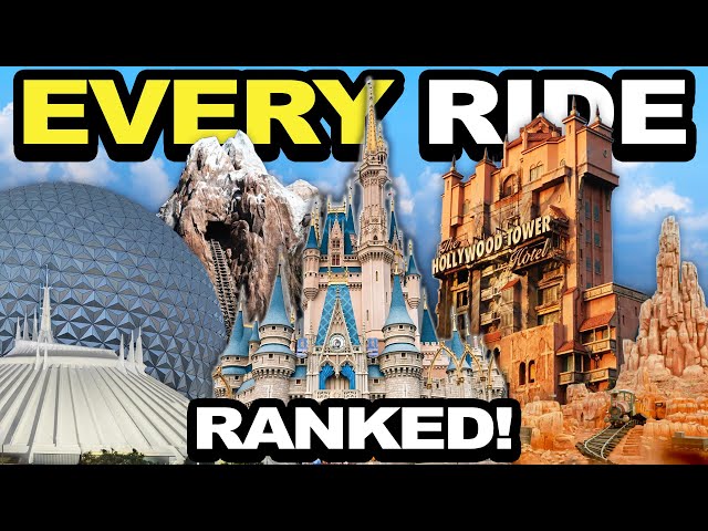 All Walt Disney Rides
