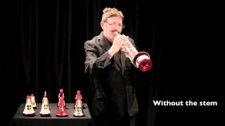 Humes & Berg Stonelined Wa-Wha Red/White Aluminum Trumpet Mute (#111)