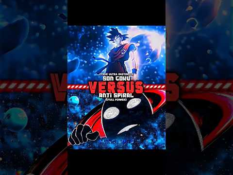 Goku Tui Vs Anti Spiral Full Power Goku Songoku Dragonball Dragonballz Antispiral Vsedit