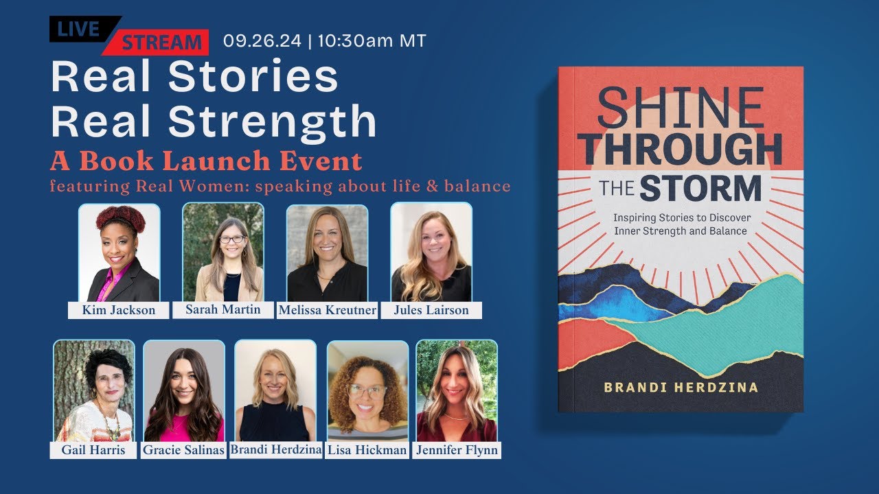 A book launch event with Guest Speakers for "Shine Through The Storm ...