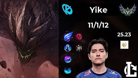 Malphite JUNGLE - KC Yike | Patch 25.23 EUW Challenger