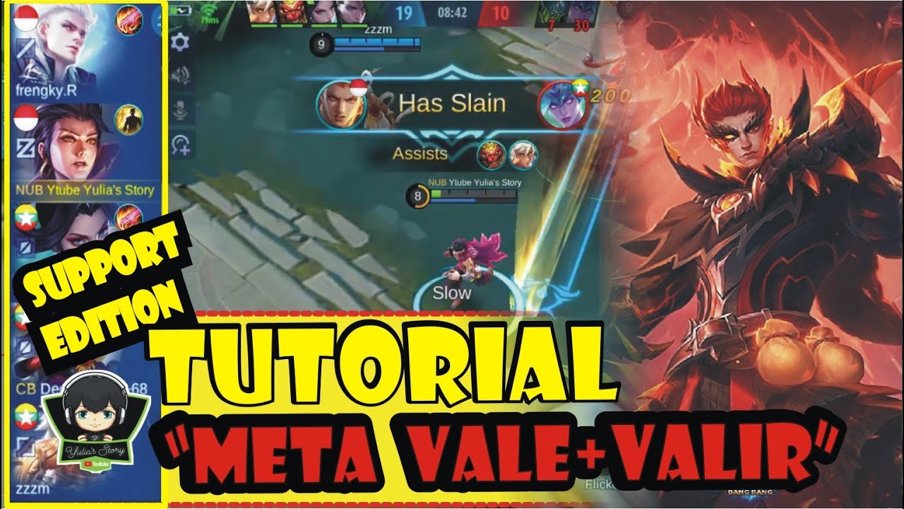 TUTORIAL COMBO VALE DAN VALIR - TOP GLOBAL MOBILE LEGEND 2020