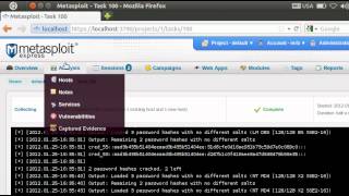Pass the hash with Nexpose and Metasploit