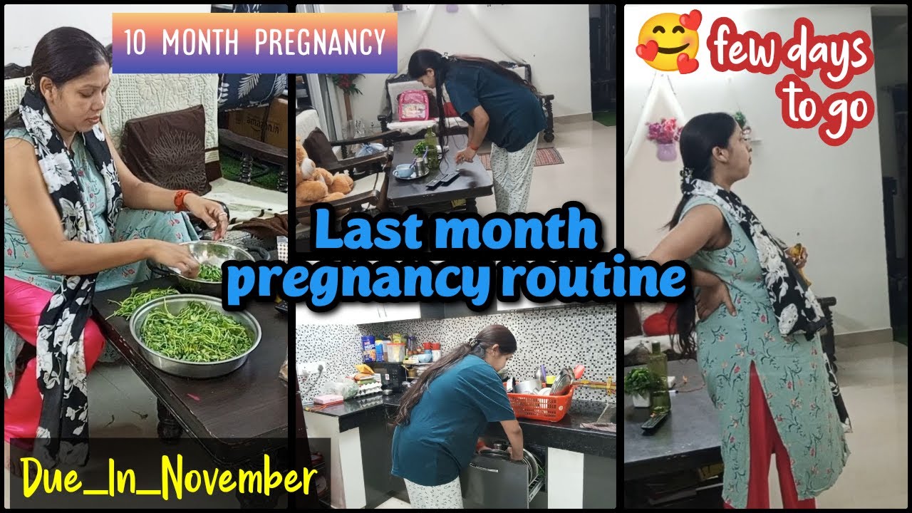 Moring To Afternoon Routine In 10 Months Pregnancy Before Delivery Moring To Afternoon Routine In 10 Months Pregnancy Before Delivery
