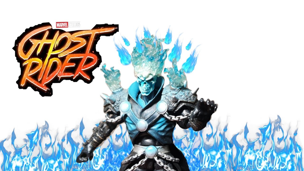 Marvel Legends Review 2020 BLUE FLAME FORCE!! GHOST RIDER BLUE FLAME REVIEW YouTube