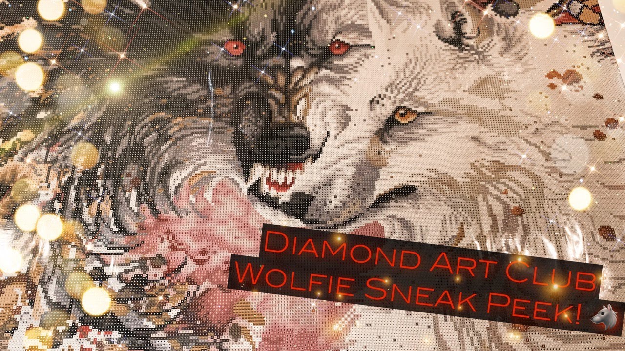 Diamond Art Club Sneak Peek! || Black and White by Sunniva