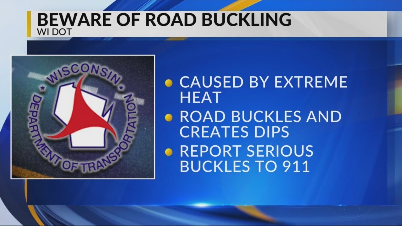 Ahead of possible ‘extreme’ heat, WisDOT warns about risk of pavement ...