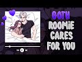 Cuddling Your Goth Roommate While You Re Sick ASMR BF Cuddly Daddy Dom Roommate Cosy Sleep Aid