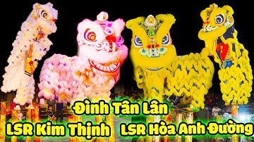 Múa Lân Su Rồng nhảy Mai Hoa Thung đoàn LSR Hòa Anh Đường lễ hội Kỳ Yên Đình Tân Lân năm 2025