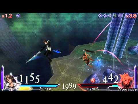 DISSIDIA 012 FINAL FANTASY ONLINE (squall vs cloud)