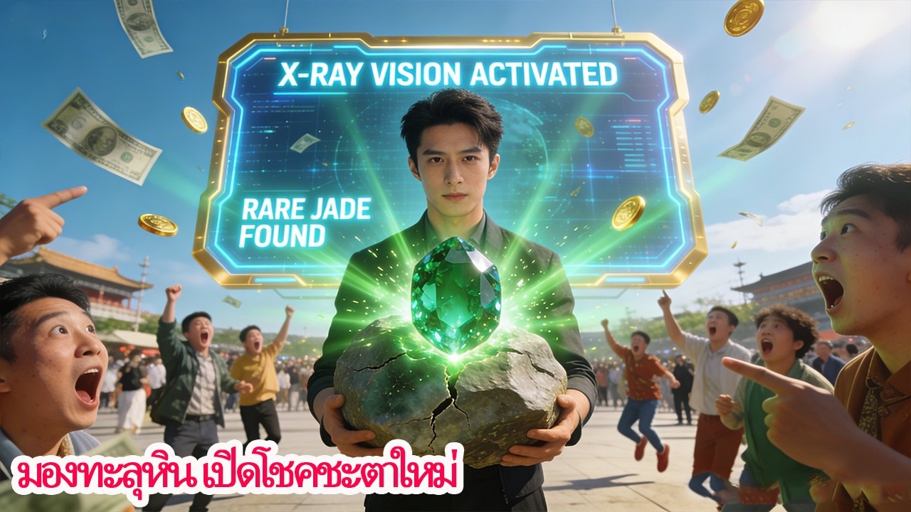 จากหินไร้ค่ากลายเป็นหยกพันล้าน! ชายหนุ่มได้ดวงตาเทพ พลิกชีวิตจากทาสสู่ราชาแห่งวงการหยก