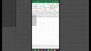 จัดการข้อความยาวๆใน Excelแบบง่ายๆ