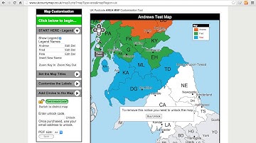 UK Postcode Area Map Editing Tool Tutorial
