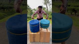 2 Best Home Decor Ottoman Stool Unboxing 🏠