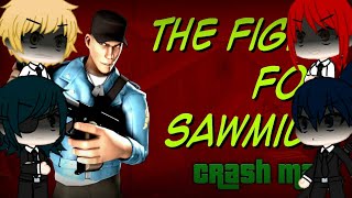 gacha club chainsawman reaction the fight for sawmill :END