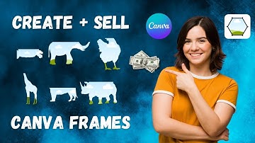 Earn Money with Canva | Sell Canva Frames