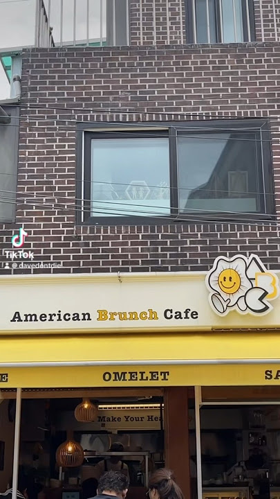 American Brunch Café 에이비씨📍92 Anguk-dong Jongno-Gu #seoul #southkorea #cafe  #cafevlog #korea #travel