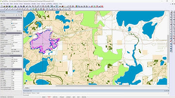 Use gCADPlus for GIS work