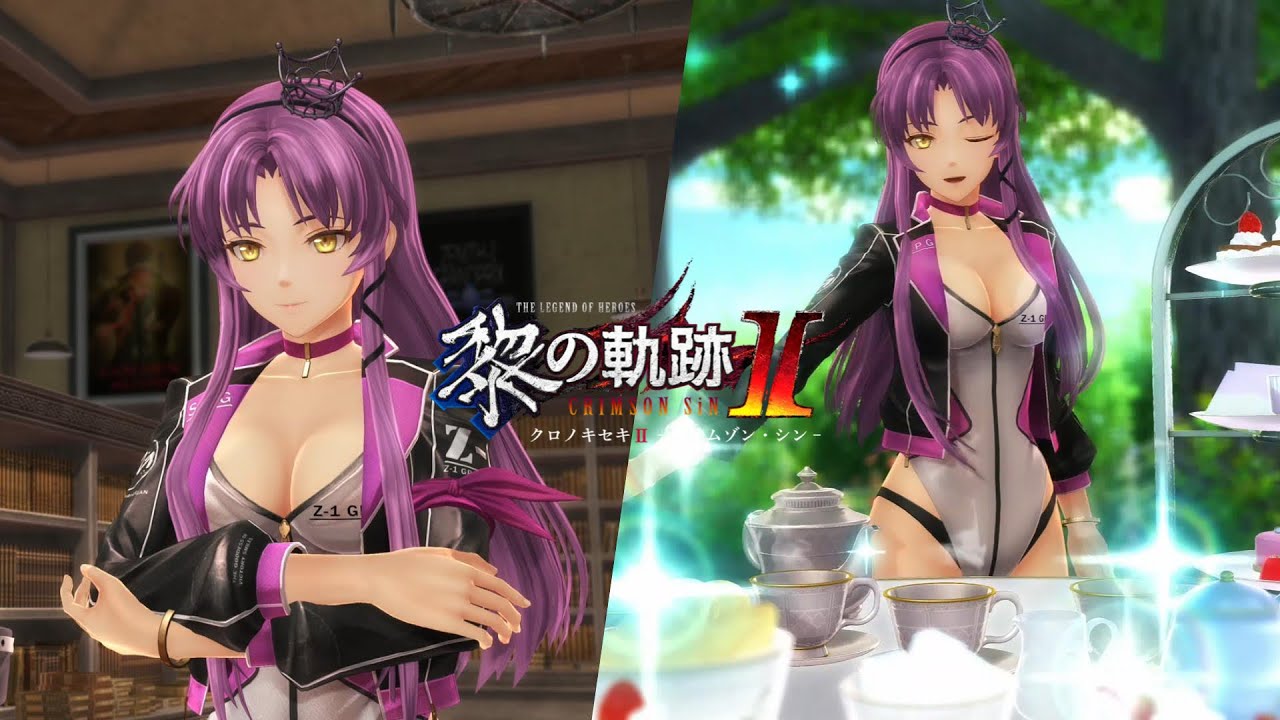 黎の軌跡Ⅱ（くろのきせき2）】レースクイーン姿お披露目：レン 空の