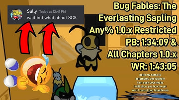 Bug Fables 1.0.x - Any% Restricted PB in 1:34:09 & All Chapters WR in 1:43:05