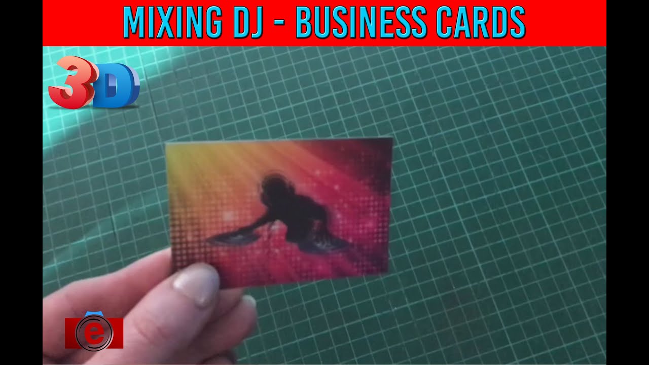 Lenticular Business Cards Business Cards TwenT3 YouTube