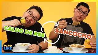 Caldo de Res Vs. Sancocho