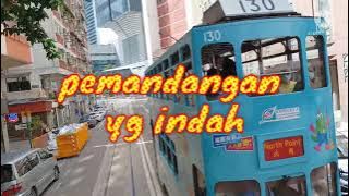 #liburane naik trem..mau ketemu konco.by TKW hongkong