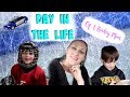 Day in the life of a hockey mom  typical saturday  life with 4 kids