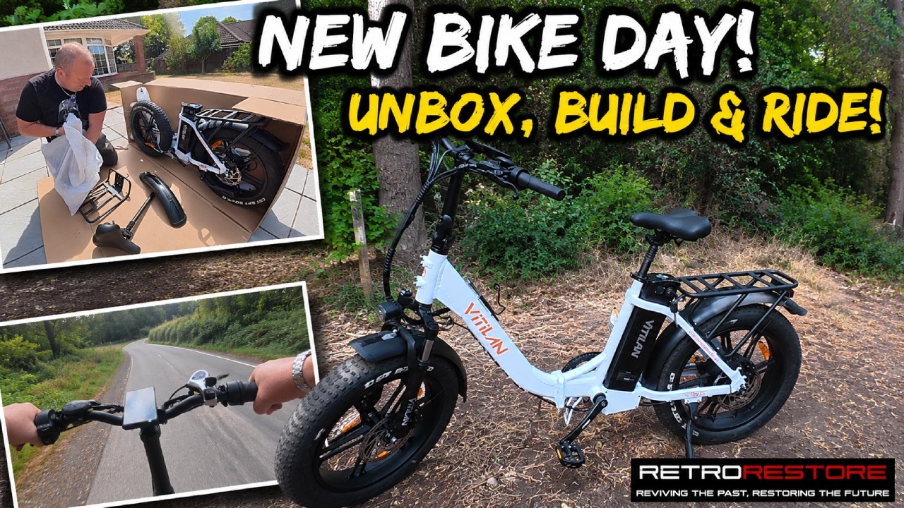 Is This the Ultimate Folding Fat Tyre E-Bike? | Unbox, Build & First Ride!