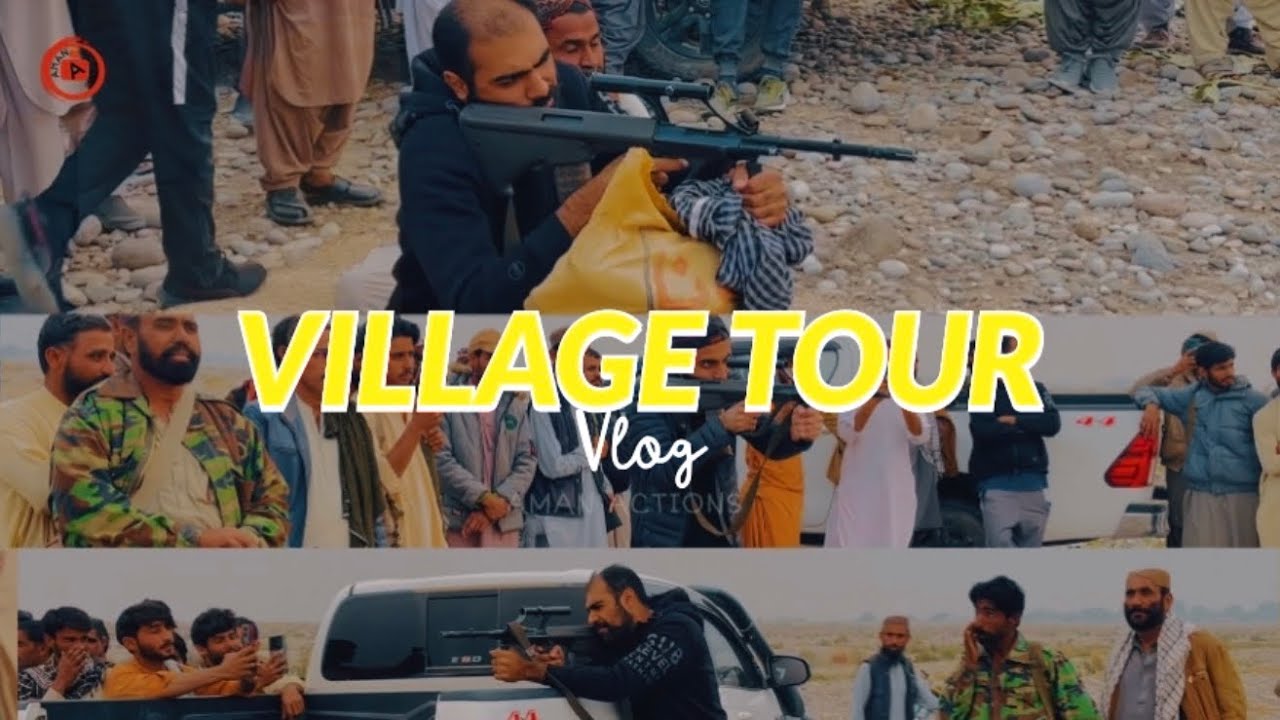 Village Tour Vlog | Desi Life, Gun Shooting & Pure Village Vibes