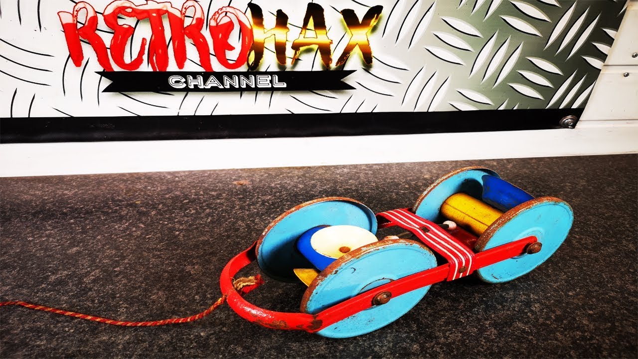 Very Rare Tin Plate Toy Restoration Powder Coating And Sand Blasting