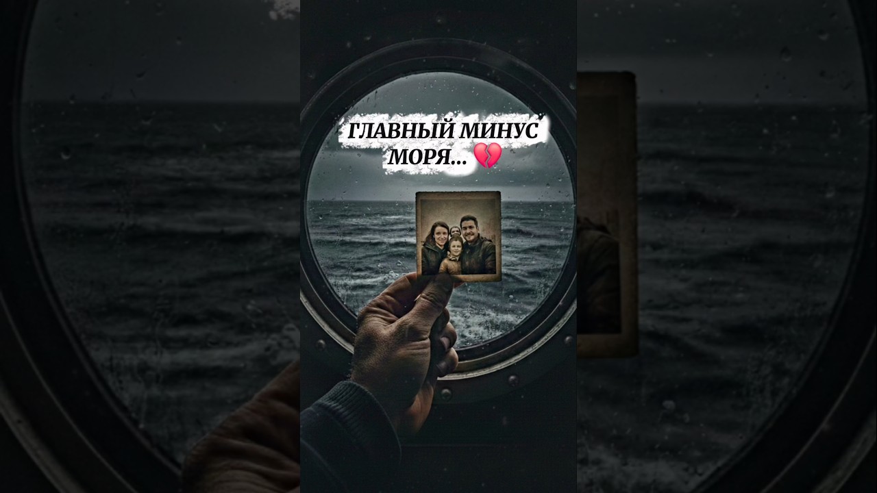 Главный МИНУС работы в море...⚓️