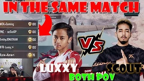 BTR•Luxxy vs FNCsc0ut | Same Lobby | Stream Highlights | ft. Jonathan, Mokgaming,Novaking | Pubg Tv