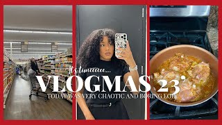 Today Was Boring | The Hidden Side Of Working At Sephora | Mini Grocery Haul &amp; More | VLOGMAS DAY 2