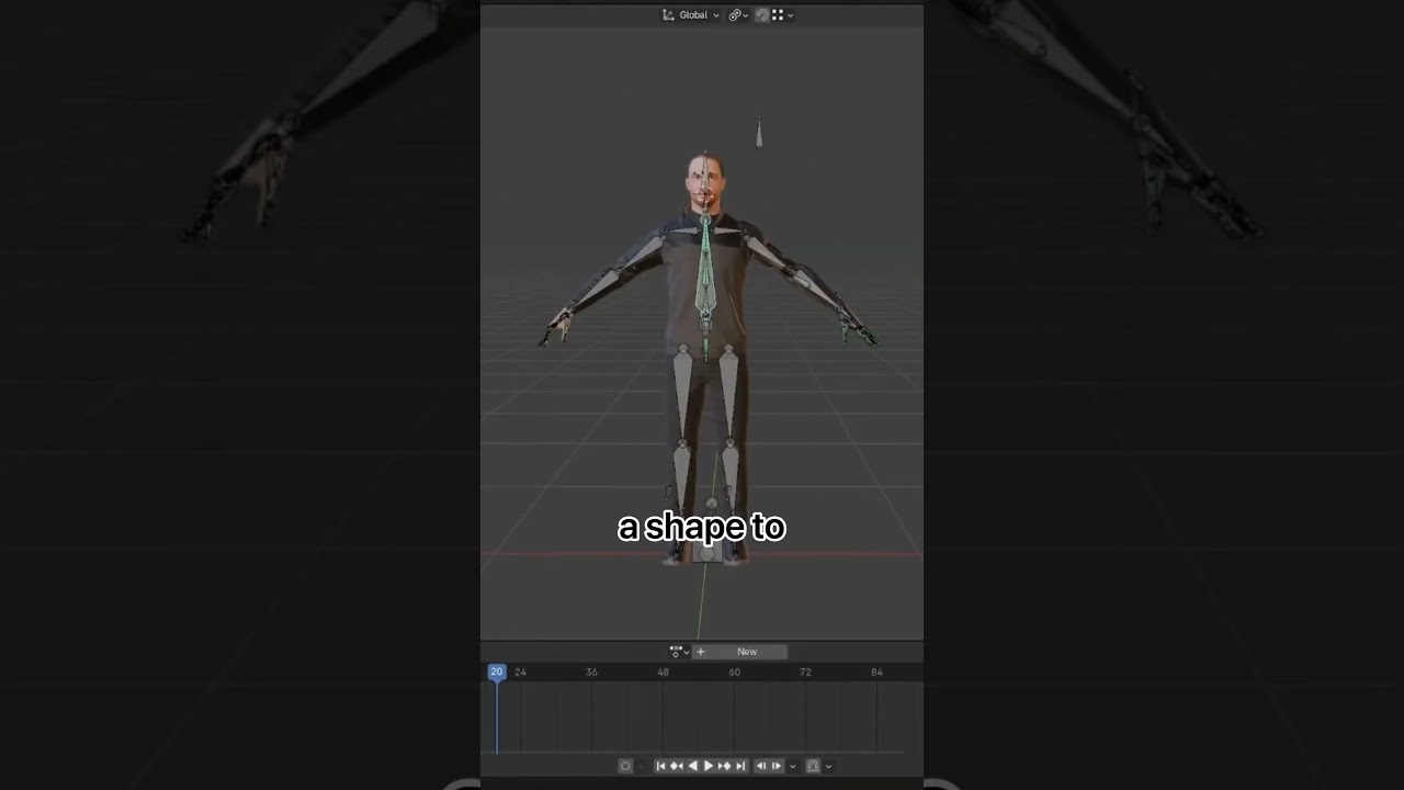 Blender Bone Widget (must have Addon)